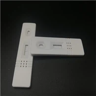 de plástico para teste rápido